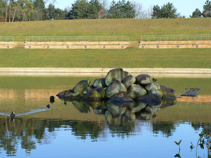 Promenade autour du Lac: Le parc du Lac Evry Courcouronnes 017